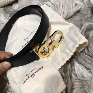 Salvatore ferragamo Reversible Leather Belt